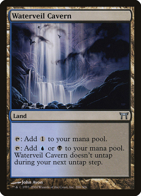 Waterveil Cavern (CHK) (Foil) (#286)
