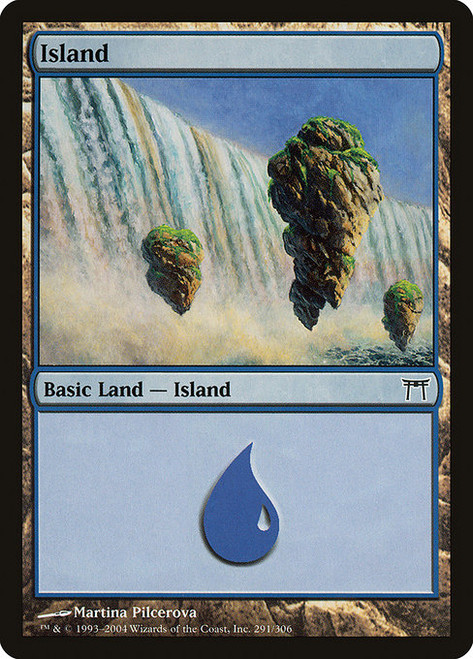 Island (CHK) (Foil) (#291)