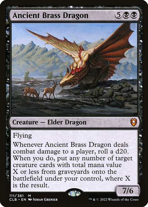 Ancient Brass Dragon (CLB) (Foil) (#111)