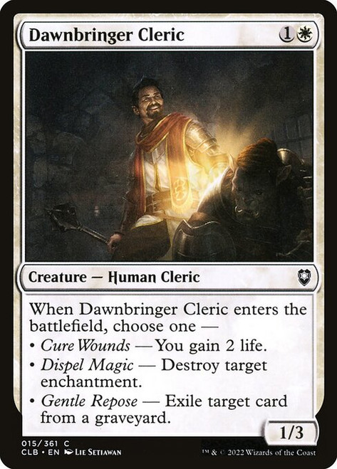 Dawnbringer Cleric (CLB) (Foil) (#15)