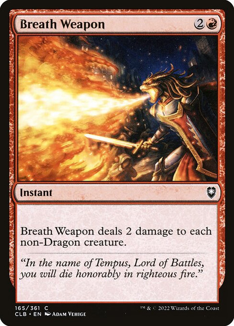 Breath Weapon (CLB) (Foil) (#165)
