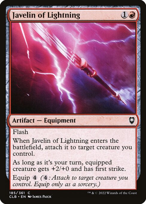Javelin of Lightning (CLB) (#185)