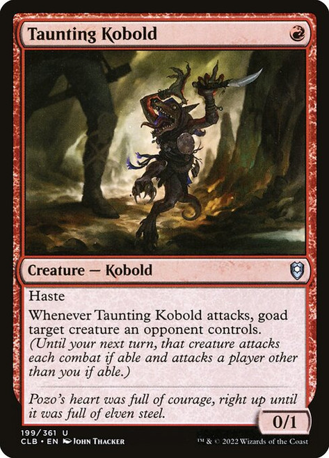 Taunting Kobold (CLB) (Foil) (#199)
