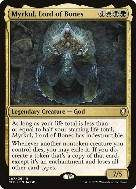 Myrkul, Lord of Bones (CLB) (Foil) (#287)