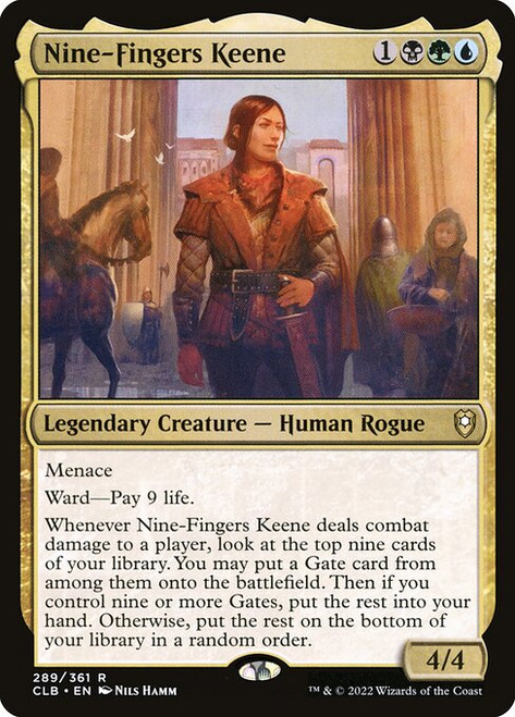 Nine-Fingers Keene (CLB) (Foil) (#289)