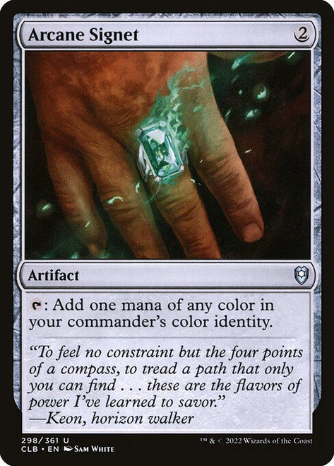 Arcane Signet (CLB) (Foil) (#298)