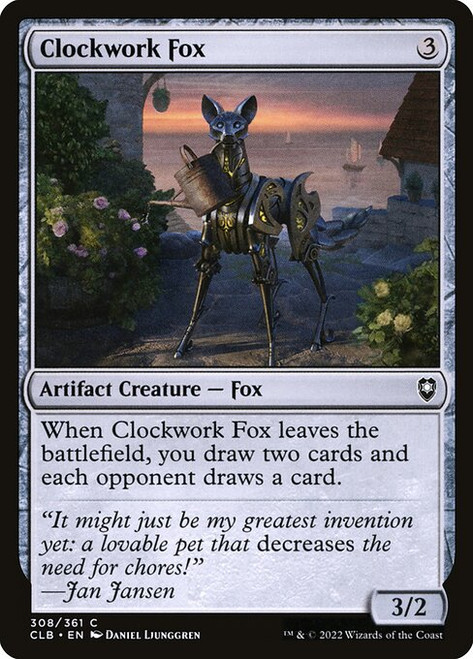 Clockwork Fox (CLB) (Foil) (#308)