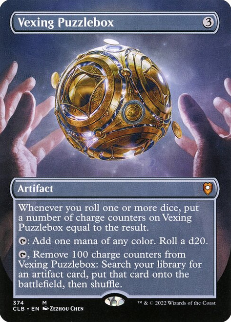 Vexing Puzzlebox (CLB) (Foil) (Borderless) (#374)