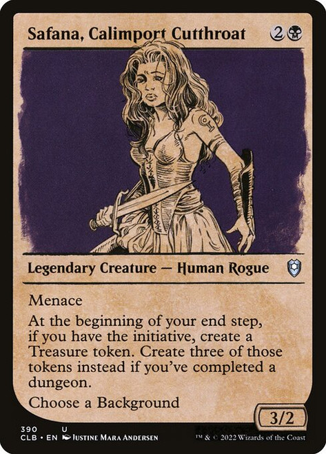 Safana, Calimport Cutthroat (CLB) (Foil) (Showcase) (#390)