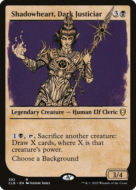 Shadowheart, Dark Justiciar (CLB) (Foil) (Showcase) (#392)
