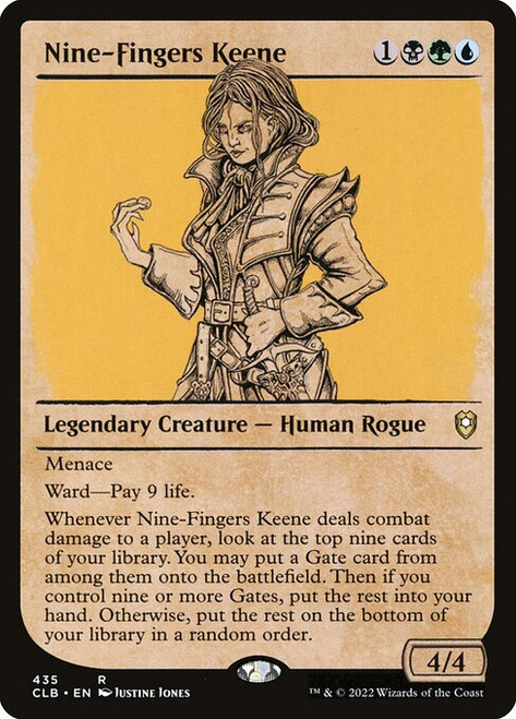 Nine-Fingers Keene (CLB) (Foil) (Showcase) (#435)