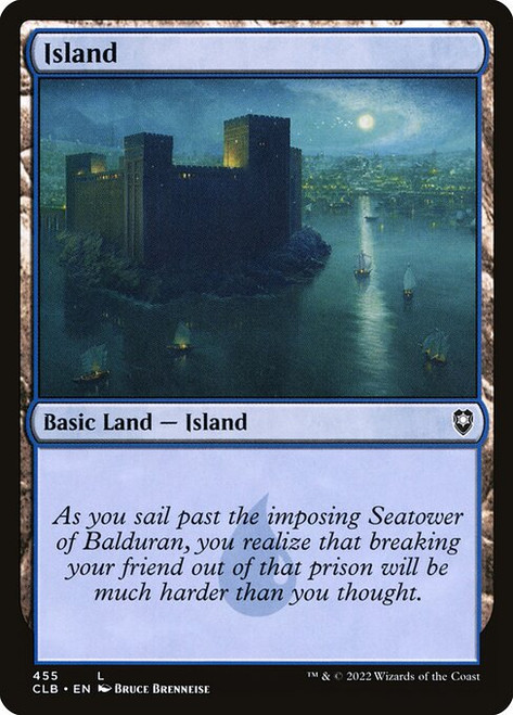 Island (CLB) (Foil) (#455)