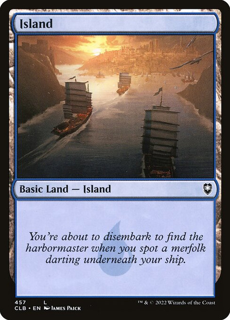 Island (CLB) (Foil) (#457)