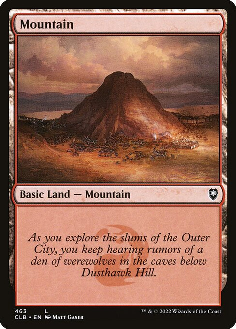 Mountain (CLB) (Foil) (#463)