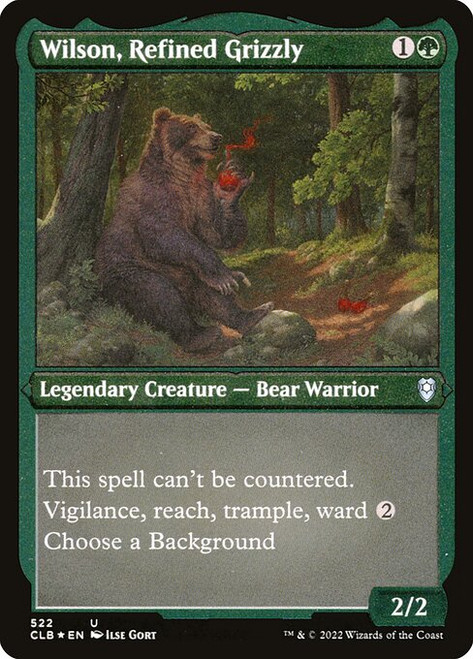 Wilson, Refined Grizzly (CLB) (FoilEtched) (#522)