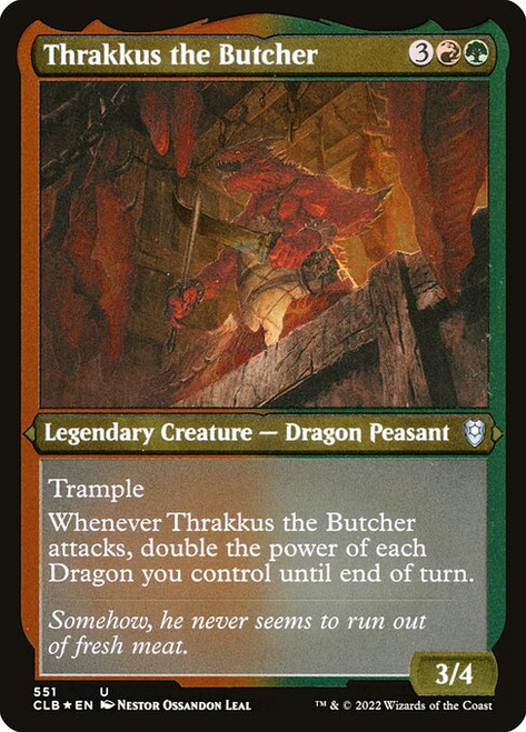 Thrakkus the Butcher (CLB) (FoilEtched) (#551)