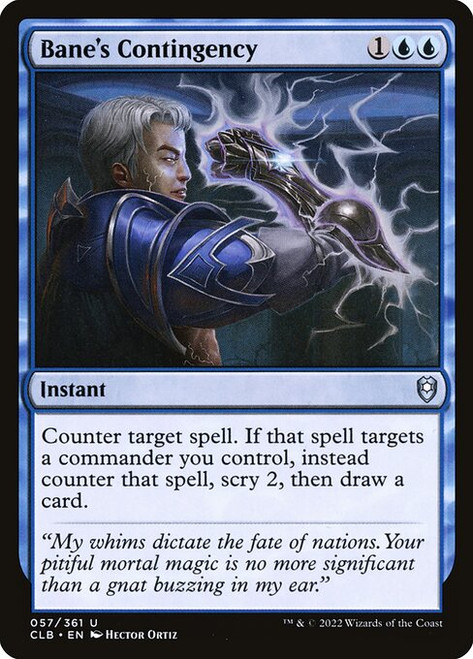 Bane's Contingency (CLB) (Foil) (#57)