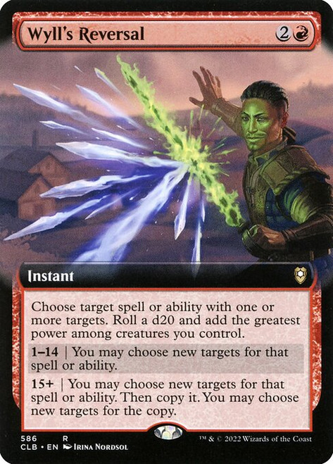 Wyll's Reversal (CLB) (Foil) (Extended Art) (#586)