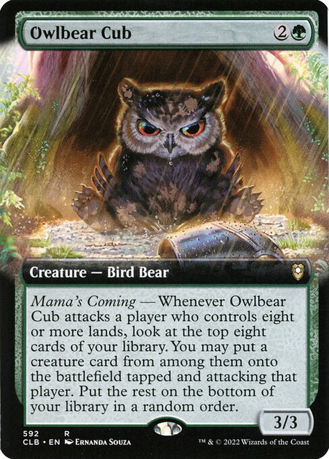 Owlbear Cub (CLB) (Extended Art) (#592)