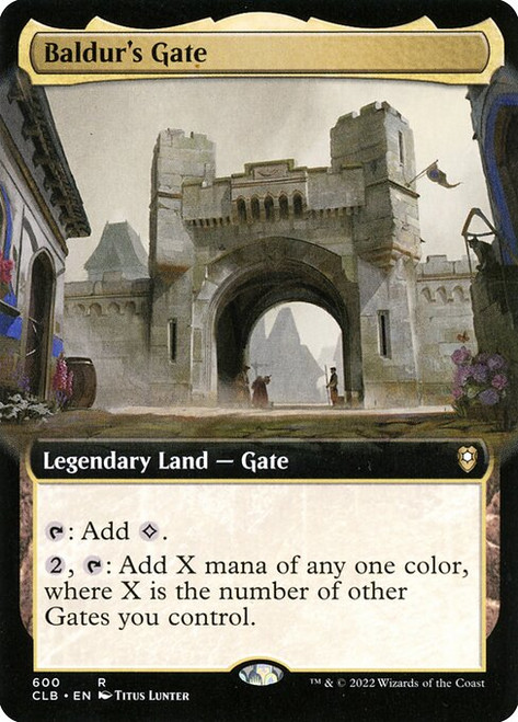 Baldur's Gate (CLB) (Foil) (Extended Art) (#600)