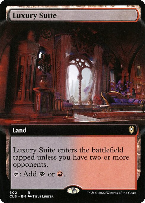 Luxury Suite (CLB) (Foil) (Extended Art) (#602)