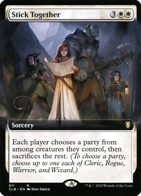 Stick Together (CLB) (Foil) (Extended Art) (#611)