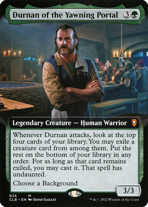 Durnan of the Yawning Portal (CLB) (Foil) (Extended Art) (#635)