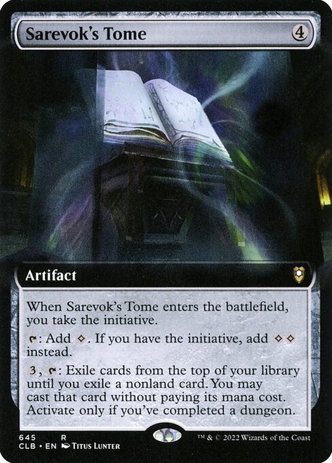 Sarevok's Tome (CLB) (Extended Art) (#645)