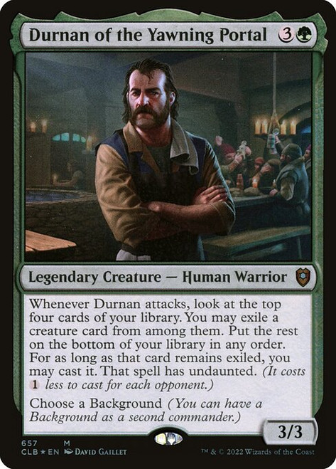 Durnan of the Yawning Portal (CLB) (Foil) (#657)