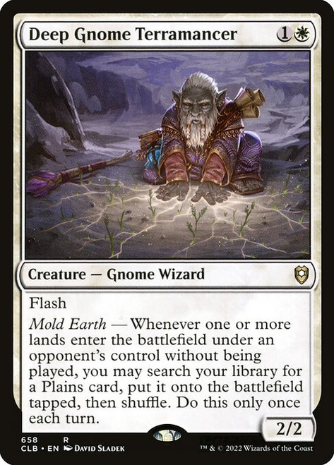 Deep Gnome Terramancer (CLB) (#658)