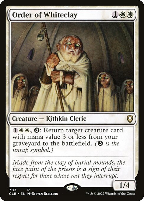 Order of Whiteclay (CLB) (#703)