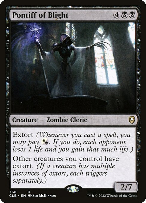 Pontiff of Blight (CLB) (#768)