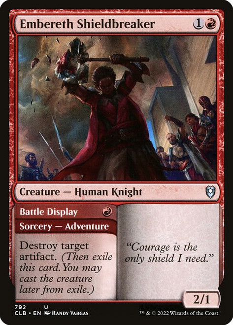 Embereth Shieldbreaker // Battle Display (CLB) (#792)
