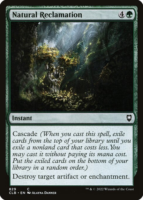 Natural Reclamation (CLB) (#829)