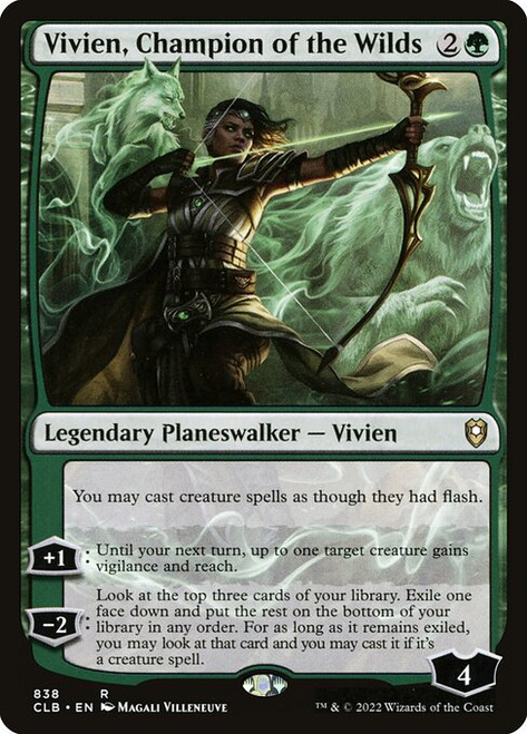 Vivien, Champion of the Wilds (CLB) (#838)