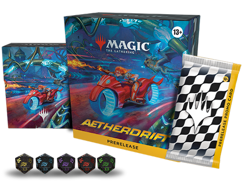 Aetherdrift Prerelease Pack + 2 Play Boosters EN ESPAÑOL