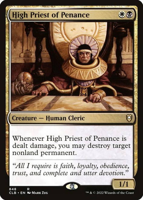 High Priest of Penance (CLB) (#848)