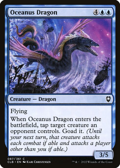 Oceanus Dragon (CLB) (Foil) (#87)
