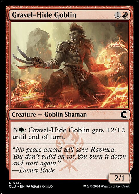 Gravel-Hide Goblin (CLU) (#137)