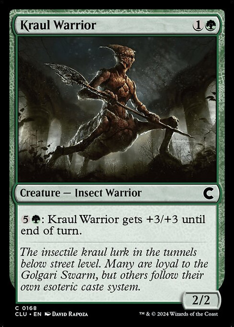 Kraul Warrior (CLU) (#168)