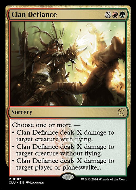 Clan Defiance (CLU) (#182)