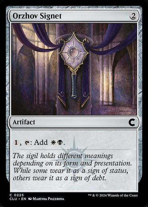 Orzhov Signet (CLU) (#225)