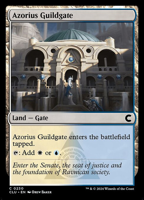 Azorius Guildgate (CLU) (#230)