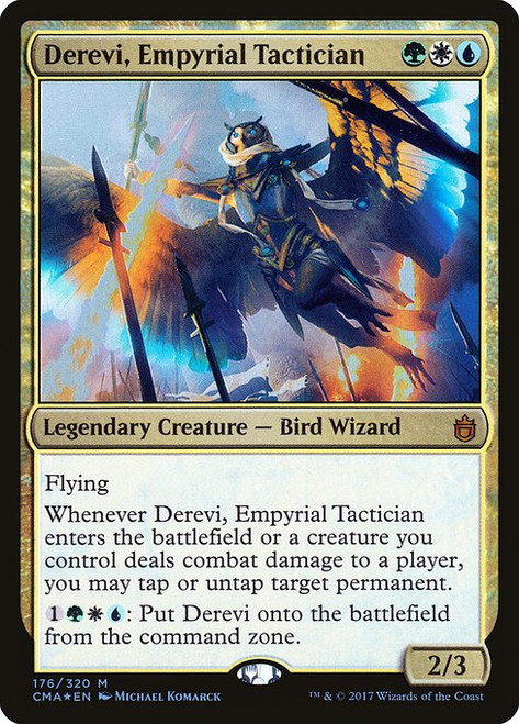 Derevi, Empyrial Tactician (CMA) (Foil) (#176)