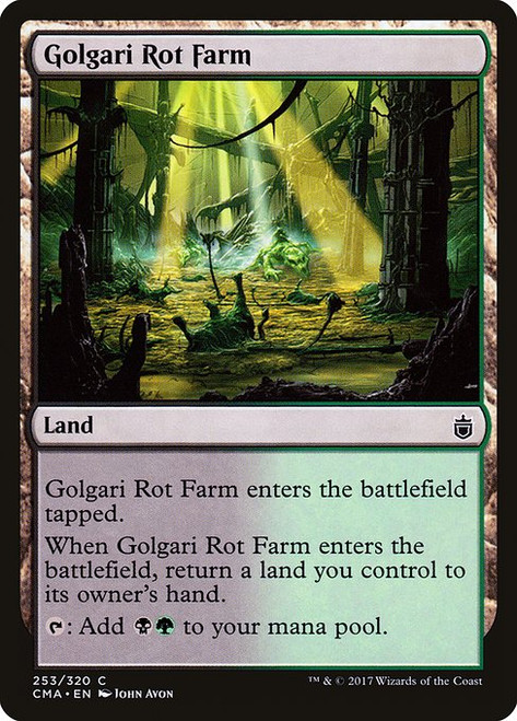 Golgari Rot Farm (CMA) (#253)