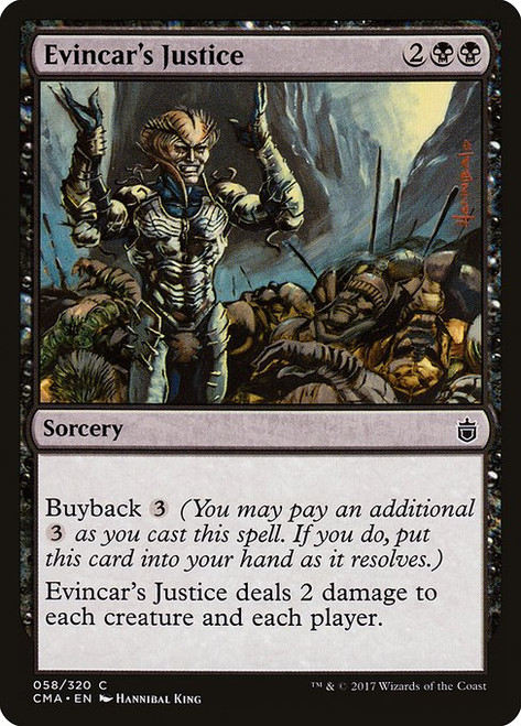Evincar's Justice (CMA) (#58)