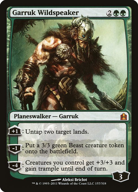 Garruk Wildspeaker (CMD) (#157)