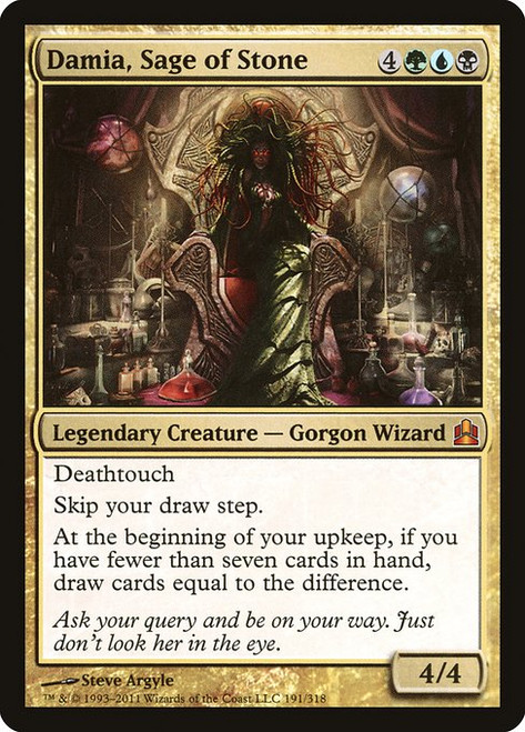 Damia, Sage of Stone (CMD) (#191)