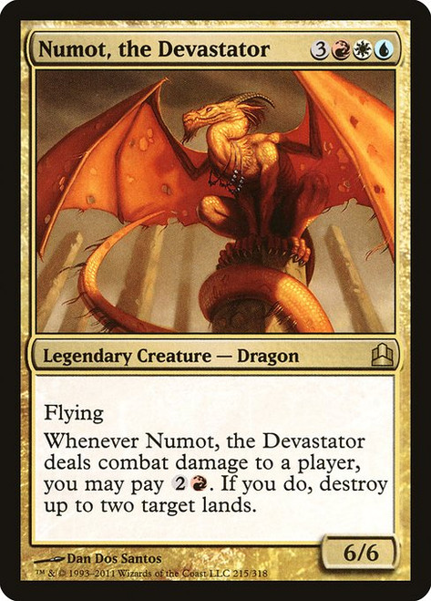 Numot, the Devastator (CMD) (#215)