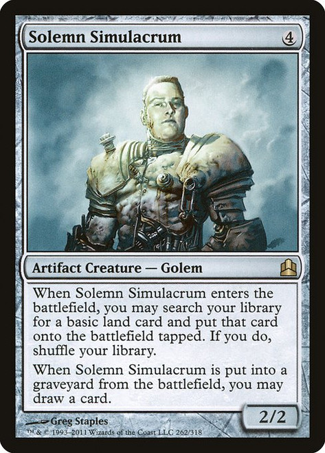 Solemn Simulacrum (CMD) (#262)